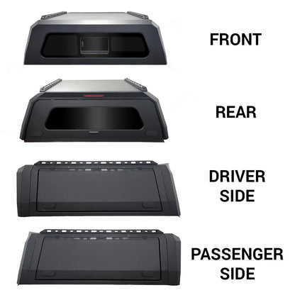 WanderFox Den Truck Topper Models, RAM 1500/2500/3500*, 2009-2018 (or 2019+ "RAM Classic"), 6.4' Bed