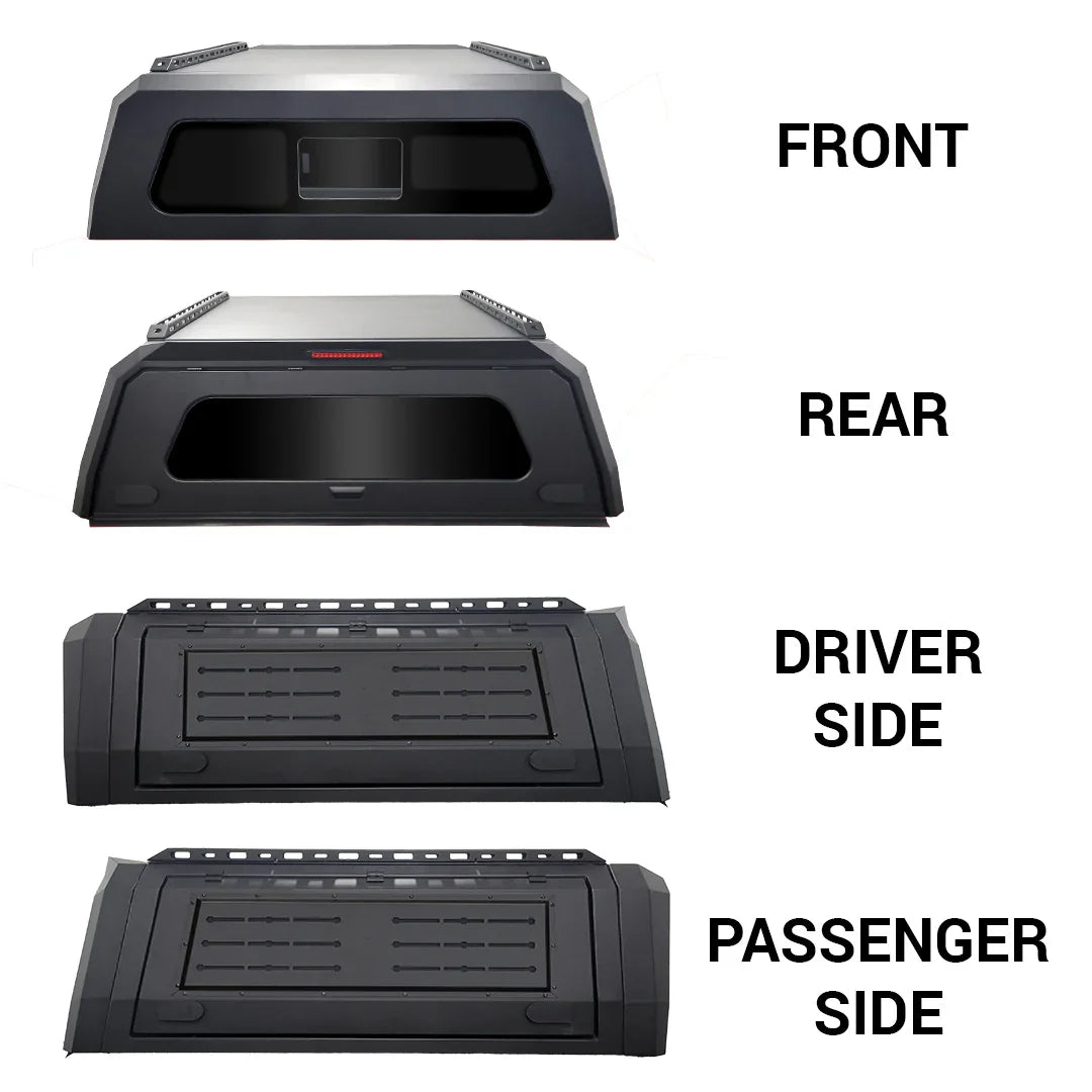 WanderFox Den Truck Topper Models, Nissan Titan, 2004-2016, 5.6' Bed