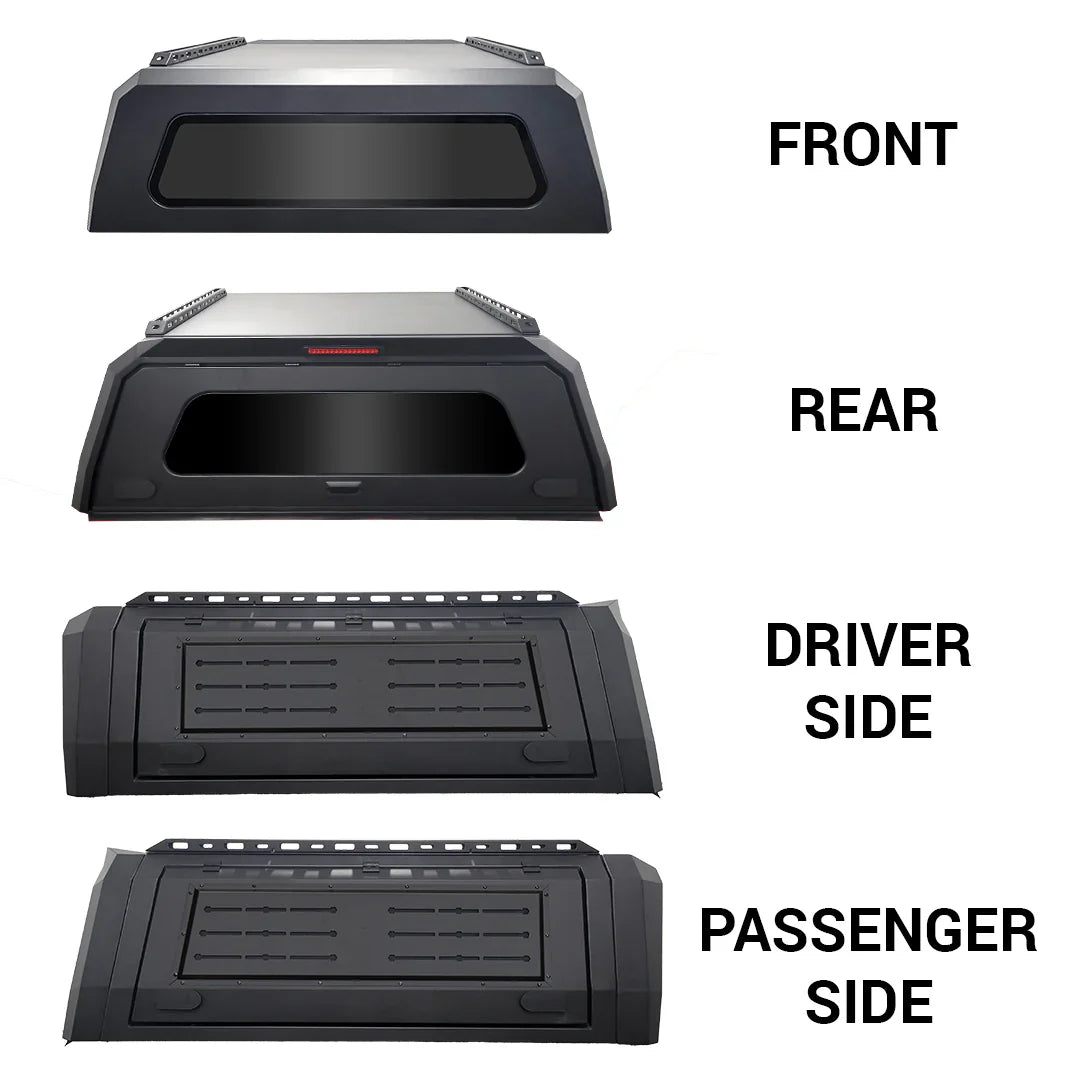 WanderFox Den Truck Topper Models, RAM 2500/3500, 2019+, 6.4' Bed