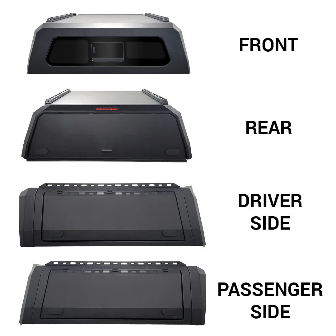 WanderFox Den Truck Topper Models, Ford F-150, 2015-2020, 5.5' Bed
