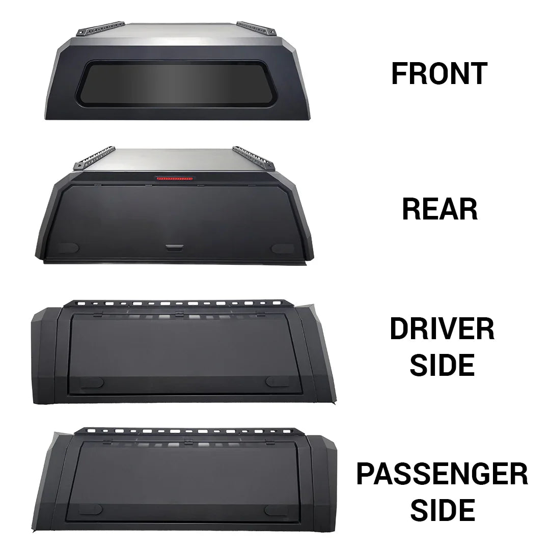 WanderFox Den Truck Topper Models, Ford F-150, 2015-2020, 5.5' Bed